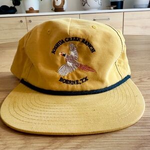Ochre Joshua Creek Ranch Rope Cap